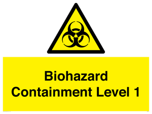WN7176: Biohazard  Containment Level 1
