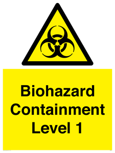 WN7176: Biohazard  Containment Level 1