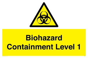 WN7176: Biohazard  Containment Level 1