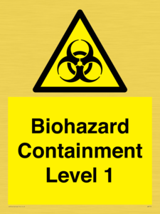 WN7176: Biohazard  Containment Level 1