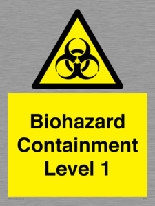 WN7176: Biohazard  Containment Level 1