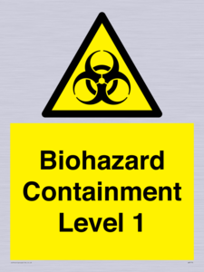 WN7176: Biohazard  Containment Level 1