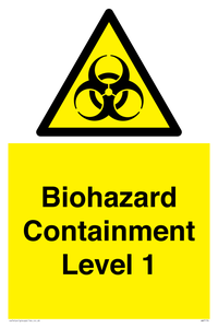 WN7176: Biohazard  Containment Level 1