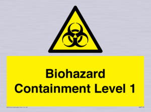 WN7176: Biohazard  Containment Level 1