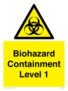 WN7176: Biohazard  Containment Level 1