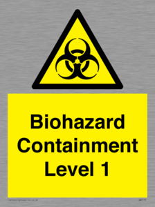 WN7176: Biohazard  Containment Level 1