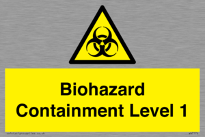 WN7176: Biohazard  Containment Level 1