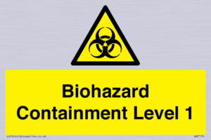 WN7176: Biohazard  Containment Level 1