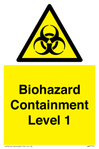 WN7176: Biohazard  Containment Level 1