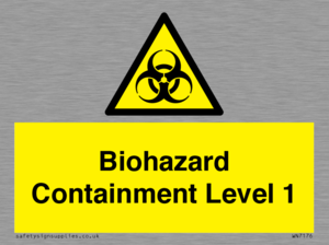 WN7176: Biohazard  Containment Level 1