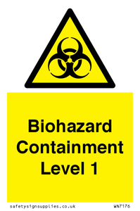 WN7176: Biohazard  Containment Level 1