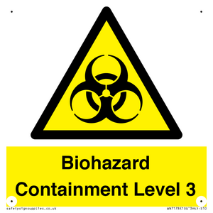 WN7178: Biohazard  Containment Level 3