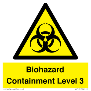 WN7178: Biohazard  Containment Level 3