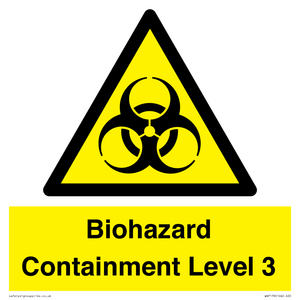 WN7178: Biohazard  Containment Level 3
