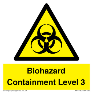 WN7178: Biohazard  Containment Level 3