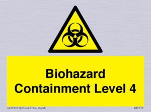WN7179: Biohazard  Containment Level 4