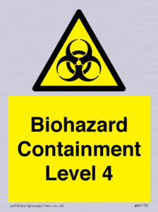 WN7179: Biohazard  Containment Level 4