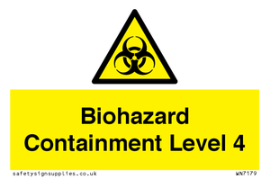 WN7179: Biohazard  Containment Level 4