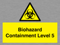 WN7180: Biohazard  Containment Level 5