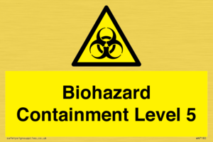 WN7180: Biohazard  Containment Level 5