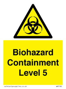 WN7180: Biohazard  Containment Level 5