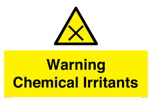 WN7859: Warning Chemical Irritants