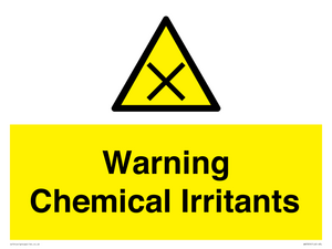 WN7859: Warning Chemical Irritants