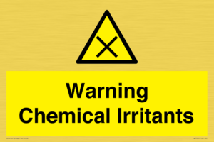 WN7859: Warning Chemical Irritants