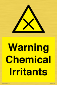 WN7859: Warning Chemical Irritants