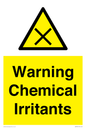 WN7859: Warning Chemical Irritants