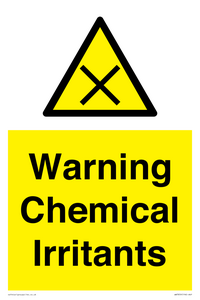 WN7859: Warning Chemical Irritants