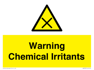 WN7859: Warning Chemical Irritants