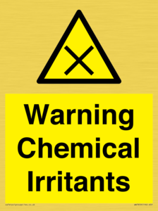 WN7859: Warning Chemical Irritants
