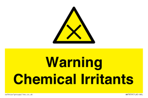 WN7859: Warning Chemical Irritants