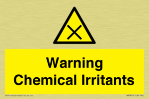 WN7859: Warning Chemical Irritants
