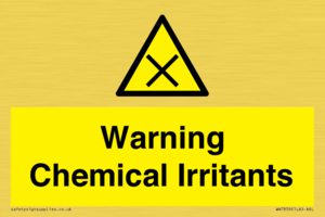 WN7859: Warning Chemical Irritants