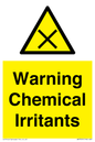 WN7859: Warning Chemical Irritants