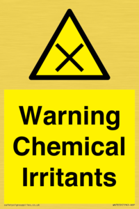 WN7859: Warning Chemical Irritants