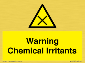 WN7859: Warning Chemical Irritants