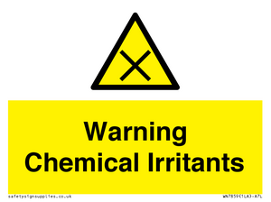 WN7859: Warning Chemical Irritants