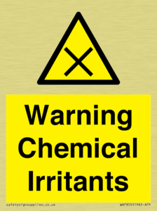WN7859: Warning Chemical Irritants