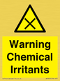 WN7859: Warning Chemical Irritants