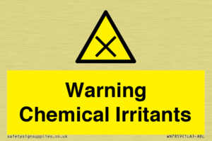 WN7859: Warning Chemical Irritants