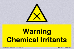 WN7859: Warning Chemical Irritants