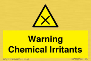 WN7859: Warning Chemical Irritants