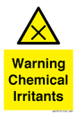WN7859: Warning Chemical Irritants
