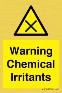 WN7859: Warning Chemical Irritants