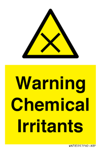 WN7859: Warning Chemical Irritants