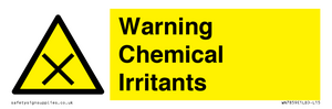 WN7859: Warning Chemical Irritants