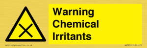 WN7859: Warning Chemical Irritants